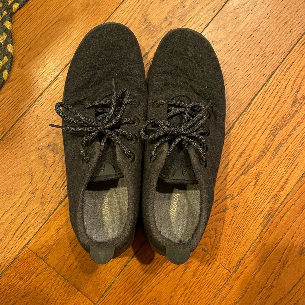 All Birds Mens Wool Runners - Charcoal - Great Condition - 12M